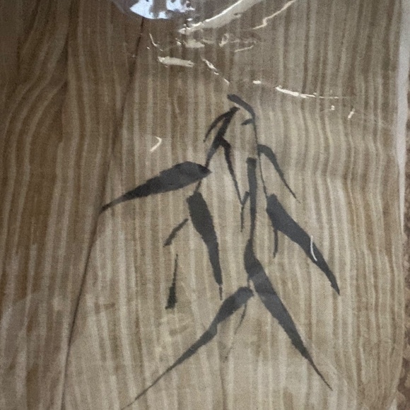 KING SIZE BED SKIRT - ASIAN PRINT - Picture 3 of 7